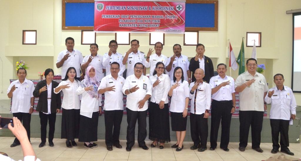 Pembukaan Sosialisasi POPM Filariasis 2019
